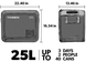 Мобильный холодильник-компрессор Dometic CFX3 25 black/gray