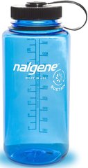 Nalgene Wide Mouth Sustain Water Bottle 0.95L Slate Blue