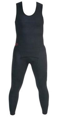 , Черный, For spearfishing, Wet wetsuit, Male, Monocoat + jacket, 7 mm, 10 to 25 ° C, Included, No, Neoprene, Open time, L
