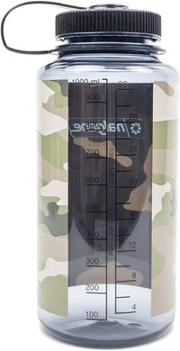 Nalgene Wide Mouth Sustain Water Bottle 0.95L Camo