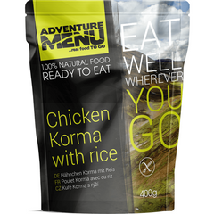 Chicken Korma with rice Adventure Menu 400 g