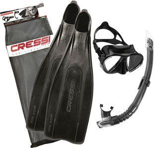 Набор Cressi-sub Pro Star 45/46 black