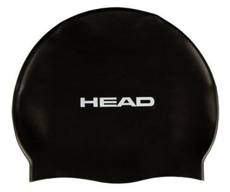 Шапочка для плавання Head Silicone Flat single color чорна