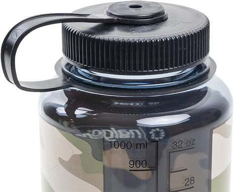 Nalgene Wide Mouth Sustain Water Bottle 0.95L Camo