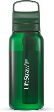 LifeStraw Go Filter Bottle 1L terrace green