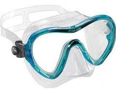 , Голубой, For snorkeling, Masks, Single-glass, Plastic