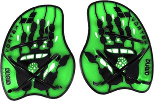 Лопатки для плавания Arena Vortex Evolution Hand Paddle М black-lime