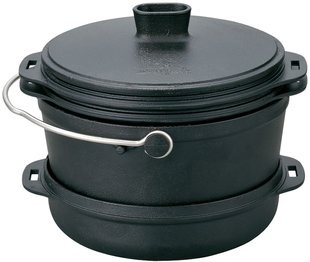 Чугунная печь Snow Peak CS-550 Cast Iron Duo Cooker