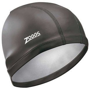 Шапочка для плавання Zoggs Nylon-Spandex PU Coated Cap Black