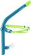 Трубка для плавания TYR Ultralite Snorkel Elite blue