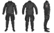 Сухий костюм Santi E.Motion, Для дайвінгу, Сухий гідрокостюм, Чоловічій, Монокостюм, Для холодної води, У комплекті, Попереду, Тріламінат