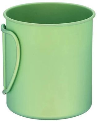 Кружка Snow Peak MG-143-GR Ti-Single 450 Anodized Cup 450ml Green
