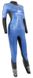 , Голубой, триатлон, Women's, Monocoat, 5 mm, 15 to 25 ° C, Without a helmet, Behind, Neoprene