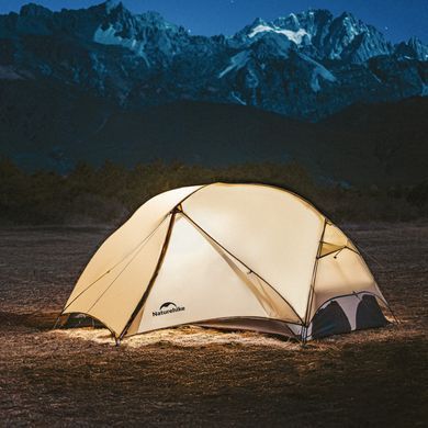Намет одномісний ультралегкий Naturehike Mongar UL CNK2550WS016 khaki
