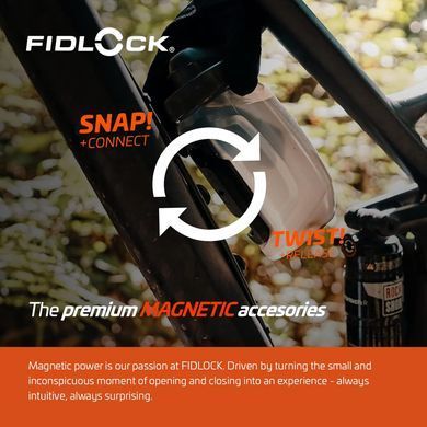 Fidlock TWIST Bottle 450ml transparent/black