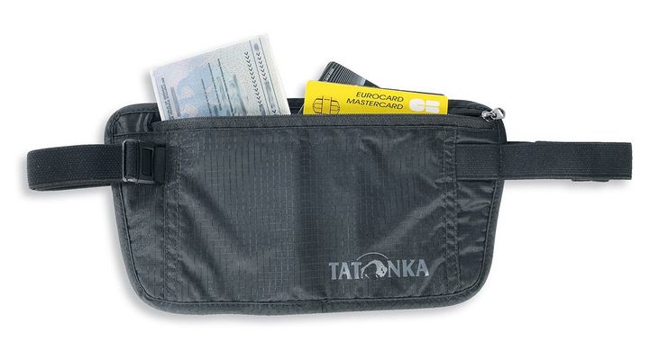 Кошелек нательный Tatonka Skin Document Belt black