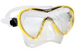 , Жёлтый, For snorkeling, Masks, Single-glass, Plastic