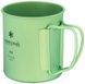 Кружка Snow Peak MG-143-GR Ti-Single 450 Anodized Cup 450ml Green