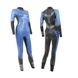 , Черный, для плаванья, Wet wetsuit, Male, Monocoat, 5 mm, 15 to 25 ° C, Without a helmet, Behind, Neoprene, Nylon
