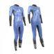 , Черный, для плаванья, Wet wetsuit, Male, Monocoat, 5 mm, 15 to 25 ° C, Without a helmet, Behind, Neoprene, Nylon, M-L