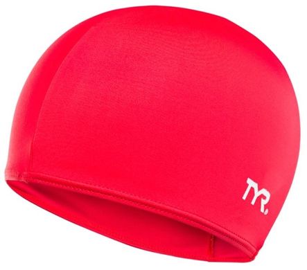 Шапочка для плавання TYR Lycra Swim Cap red