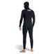 , Черный, For spearfishing, Wet wetsuit, Male, Monocoat, 5 mm, от 19 до 24 ° C, Integrated to suit, No, Neoprene, Open time, 3