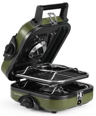 Газовий пальник з грилем Naturehike NH22RJ003