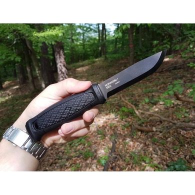 Нож Morakniv Garberg Black Carbon (пластиковые ножны)