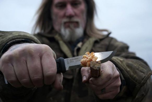 Нож Morakniv Garberg (кожаные ножны)