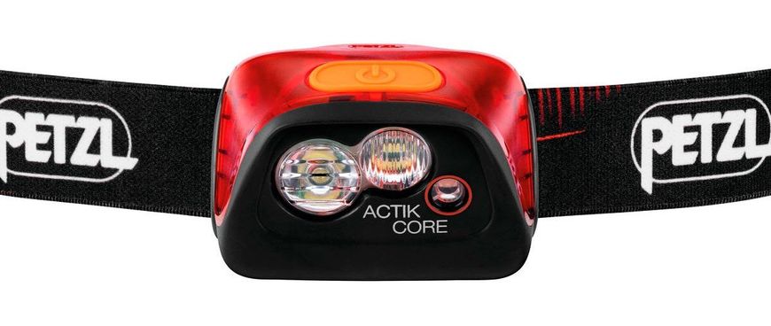 Ліхтар Petzl Actik Core 450 червоний