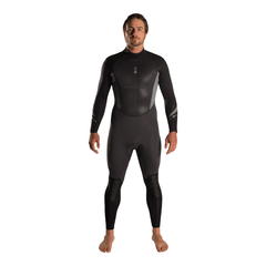 , Черный, For diving, Wet wetsuit, Male, Monocoat, 3 mm, For warm water, Without a helmet, Behind, Neoprene