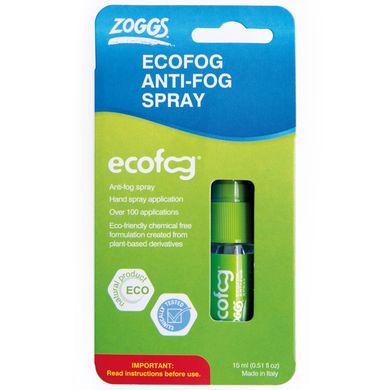 Антифог спрей от запотевания очков Zoggs Ecofog 15 мл