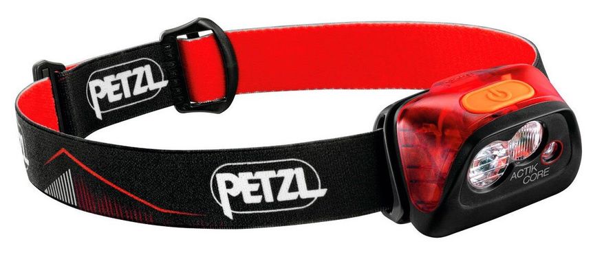 Petzl Actik Core 450 red