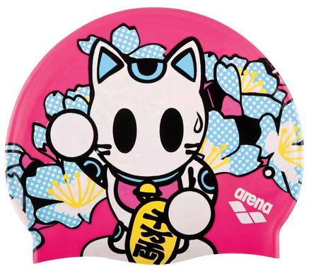 Шапочка для плавания Arena KUN CAP (Pink Gehisa)