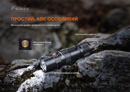 Фонарик Fenix PD25R black