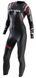 , Черный, триатлон, Wet wetsuit, Women's, Monocoat, Without a helmet, Behind, Neoprene, M