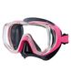 , Black / Pink, For diving, Masks, Single-glass, Plastic