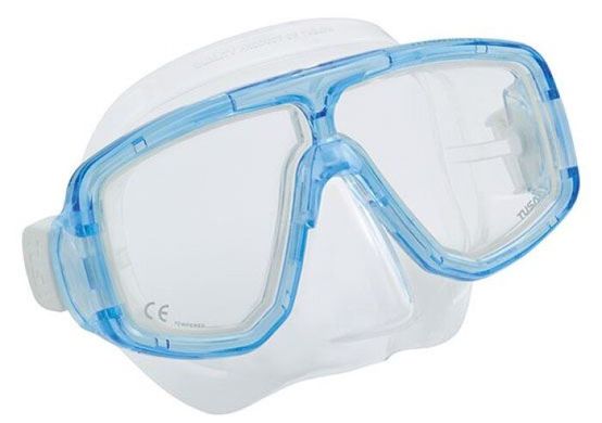, Черный, For snorkeling, Sets, Double-glass, Plastic, 1 valve, M