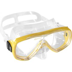 , Жёлтый, For snorkeling, Masks, Single-glass, Plastic