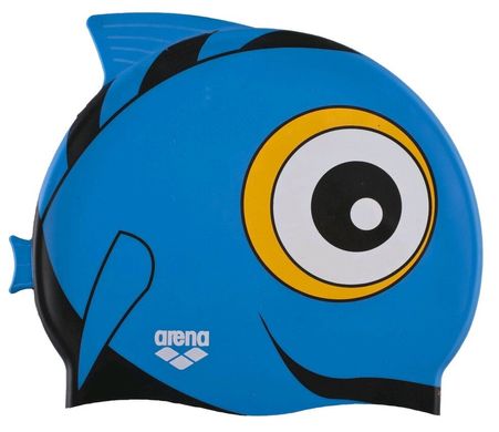 Шапочка для плавания Arena AWT FISH CAP Punk Blue