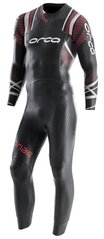 , Черный, триатлон, Wet wetsuit, Male, Monocoat, Without a helmet, Behind, Neoprene, 7