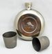 TOAKS Titanium Wine Flask with Shot Glass Combo Set