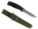Нож Morakniv Companion MG olive (пластиковые ножны)