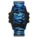Ремешки Marina Blue Shark Camo для Shearwater Teric, Темно-синий, Аксессуары, Стандартный