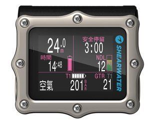 Декомпрессиметр Shearwater Perdix 2 Ti silver
