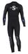 , Черный, For diving, Wet wetsuit, Male, Monocoat, 5 mm, 15 to 25 ° C, Without a helmet, Behind, Neoprene, Nylon, M