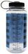 Пляшка для води Nalgene Wide Mouth Plaid Water Bottle Blue Plaid 1L