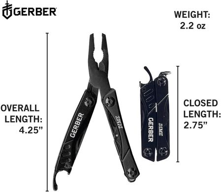 Мультитул Gerber Dime Multi-Tool Black