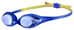Очки для плавания Arena SPIDER JR MIRROR Blue-Blue-Yellow