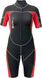 , Black / Red, For diving, Wet wetsuit, Women's, Shortened, 2,2 мм, 22 to 30 ° C, Without a helmet, Front, Neoprene, 4